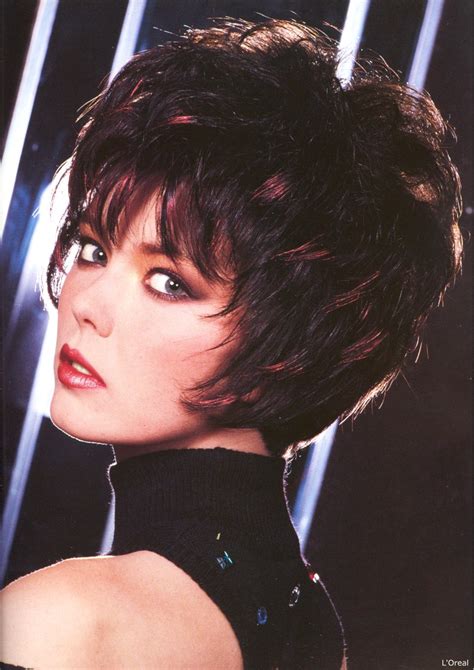 Womens Hairstyles Of The 80s Short 80s Retro Hairstyle With Tapered
