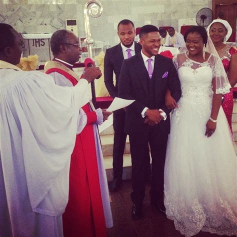 Wedding Pictures Psquares Sister Mary Okoye And Nollywood