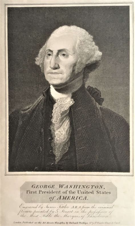 1st Us President George Washington Portrait 11x14 Photo Us Historical