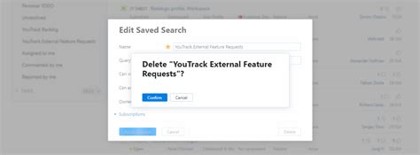 Saved Searches Youtrack Server