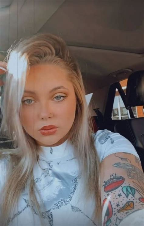 Teen Mom Jade Cline Shows Off Massive Pout And Flaunts Mystery Tattoo As Fans Think Shes Trying