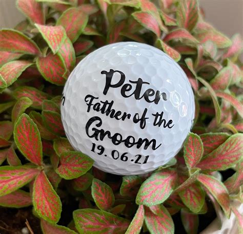 Personalised Golf Ball Custom Made With Name And Image Golf Etsy Australia