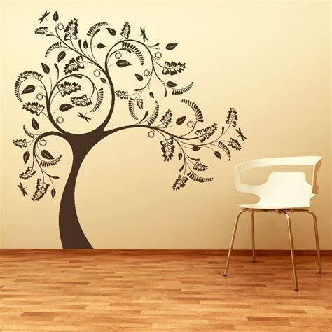 Large Tree Giant Wall Sticker Huge Removable Vinyl Uk Decal Stencil