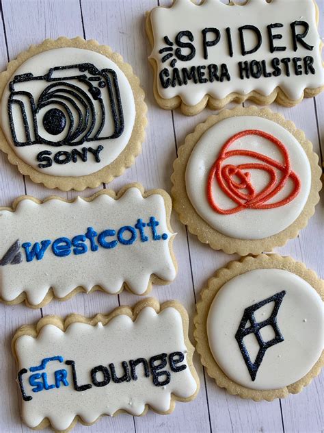 Logo Cookies With Royal Icing Adoughable Cookies