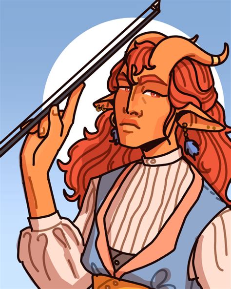 Orange Tiefling On Tumblr