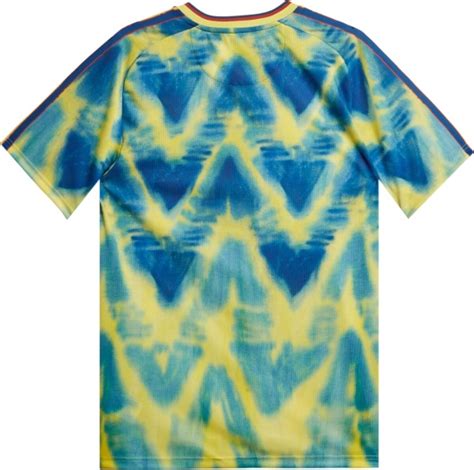 Eqt yellow / collegiate navy. Adidas Arsenal Blue & Yellow 'Human Race' Jersey ...