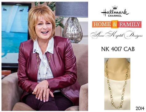 And for mentioning those troubles on air, abc's new. Cristina Ferrare wearing Anne Koplik Designs necklace NK4017CAB on her show Home & Family on the ...
