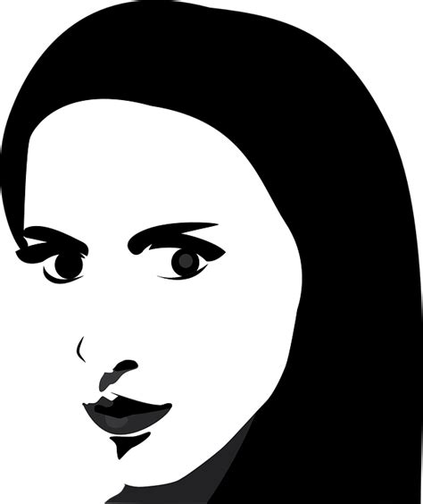 Download Face Woman Portrait Royalty Free Vector Graphic Pixabay