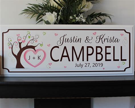 Personalized Wedding T Sign For Couple T For Groom And Bride T