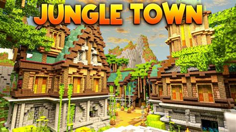 Jungle Town By Blocklab Studios Minecraft Marketplace Map Minecraft