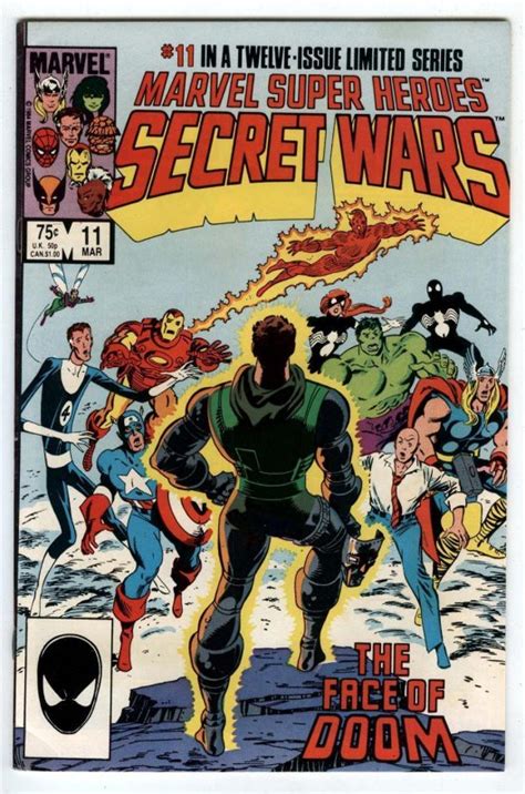 Marvel Super Heroes Secret Wars #11 Marvel 1985 Key MCU Movie Issue