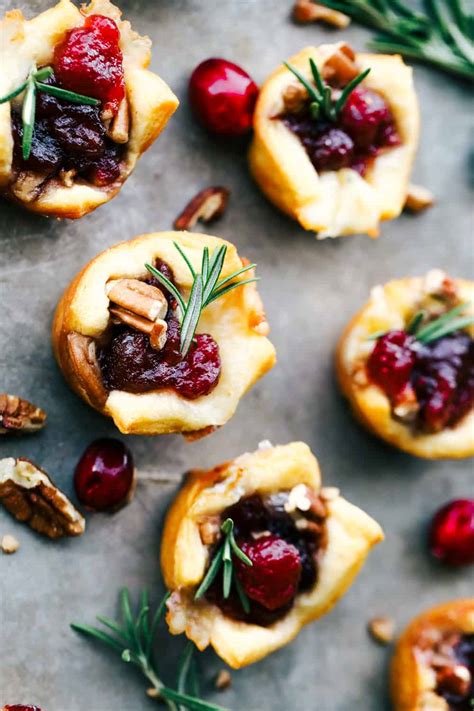 Use the other half to make a second batch of these bites or melt it into a grilled cheese. Cranberry Pecan Brie Bites (4 ingredients!) | The Recipe ...