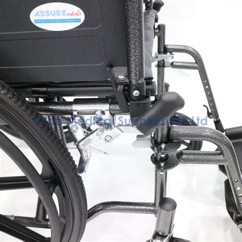 Assure Rehab Heavy Duty Hammertone Steel Daf Wheelchair Ar0117 Ar0118