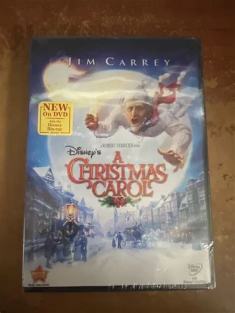 Disneys A Christmas Carol Jim Carrey Dvd Brand New Sealed 589 Picclick