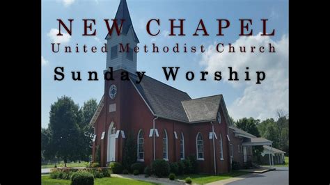 New Chapel United Methodist Church Online Worship April 26 2020 Youtube