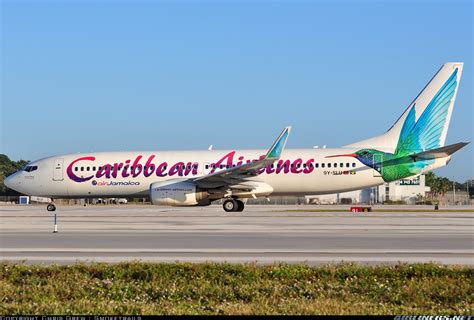 Boeing 737 83n Caribbean Airlines Air Jamaica Aviation Photo
