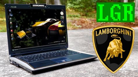 Asus Lamborghini 4000 Windows Vista Laptop From 2007 Youtube