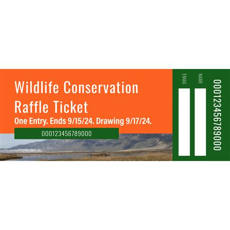 Wildlife Conservation Raffle: Get Your Chance to Win! - 2024 Wildlife
