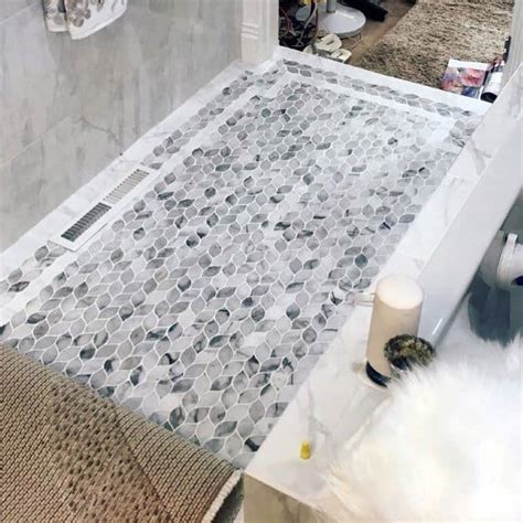 Patterned bathroom floor tile ideas. Top 60 Best Bathroom Floor Design Ideas - Luxury Tile ...