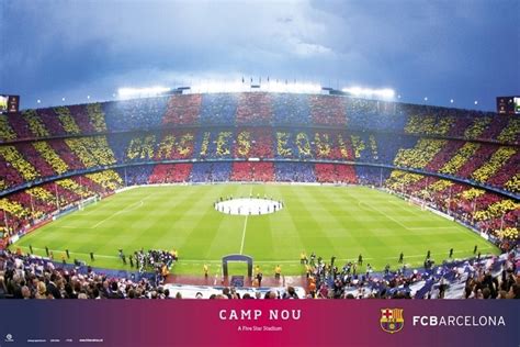 Fc Barcelona Camp Nou Poster Plakat Kaufen Bei Europosters
