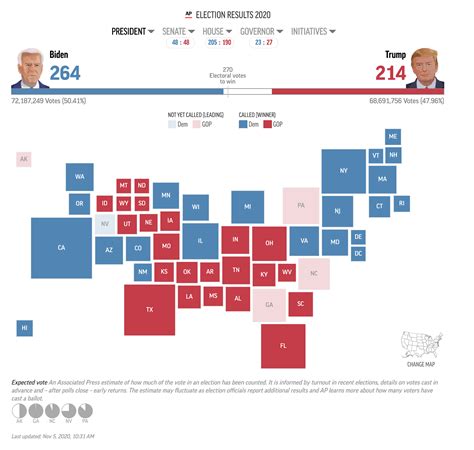 commentary how to read u s election maps as votes are being counted u of g news