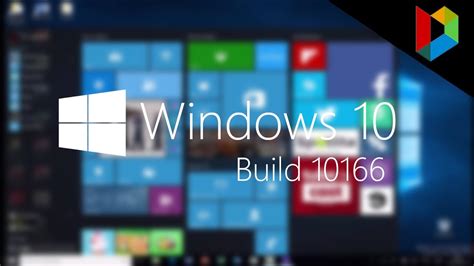 Windows 10 Build 10166 Preview And Tour Youtube