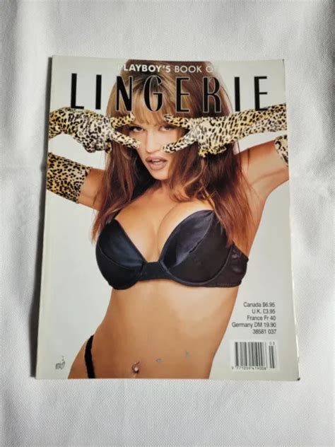 Playboy Magazine Book Of Lingerie Collectible Eur Picclick De