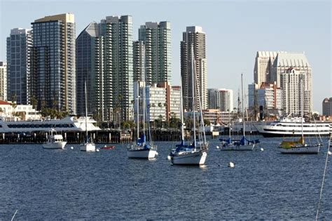 San Diego Harbor On The First Day Of Daylight Savings Time 2010
