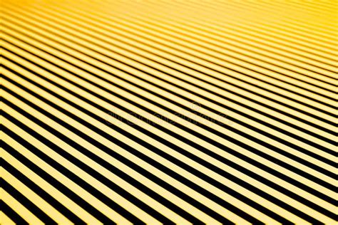 Parallel Alternating Pattern Of Yellow And Shadows Stock Photo Image