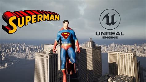 How To Play Superman Unreal Engine 5 In Pc Youtube