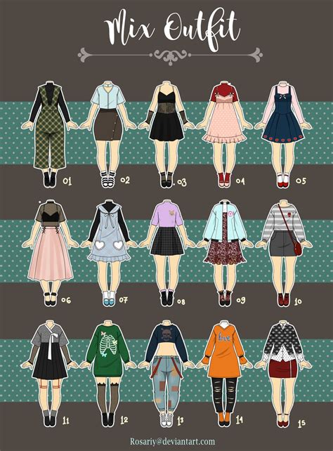 Open 315 Casual Outfit Adopts Adopts 13 By Rosariy Fashion Design