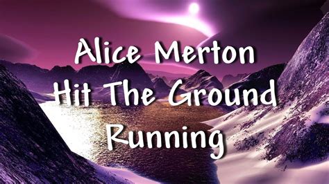 Alice Merton Hit The Ground Running Lyrics Youtube