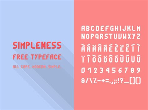 Simpleness Typeface By Valentin François On Dribbble