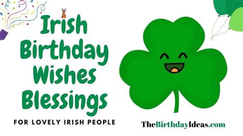 Irish Birthday Wishes And Blessings Irish Birthday Wishes Irish