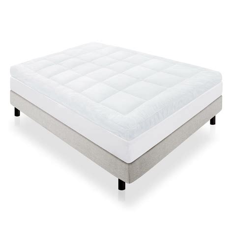 Mattress toppers are extra layers added to the top of your mattress to increase comfort levels. Lucid Down Alternative Gel-Infused Memory Foam Mattress ...