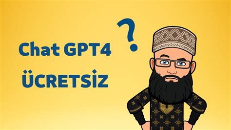 Yapay Zeka Chat Gpt Cretsiz Kullan Youtube