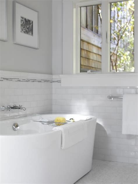In the photo below the tub is out of square by 1/8 inch. 29 white subway tile tub surround ideas and pictures 2019