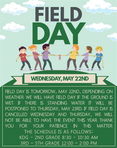 Field Day Samuelson Elementary School