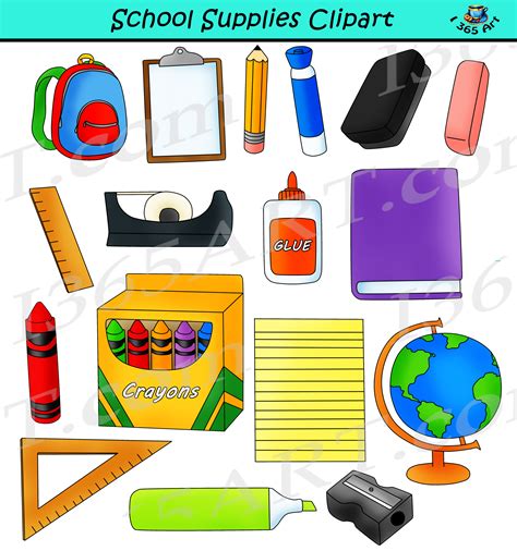 School Supply Clipart Free Download Clip Art