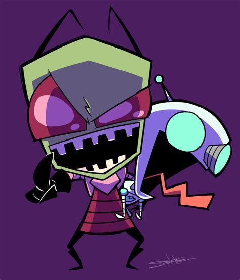 How To Draw Invader Zim Characters Simplereality27