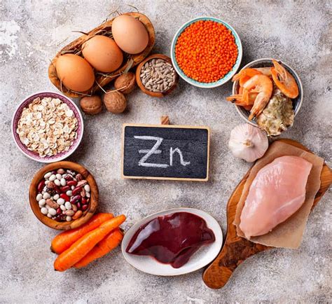 ¿cuáles Son Los Alimentos Con Mayor Aporte De Zinc