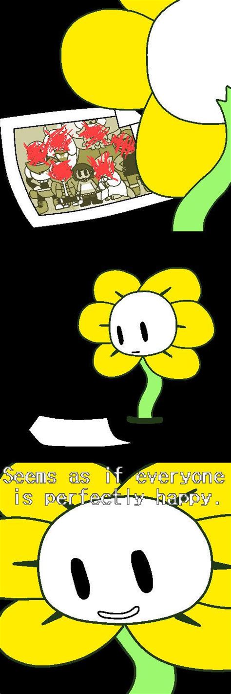Did Anyone Else Find It Funny That Flowey Still Does His Speech Even