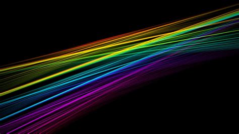 Rainbow Abstract Wallpaper Rainbow Art 3d And Cg Abstract Background