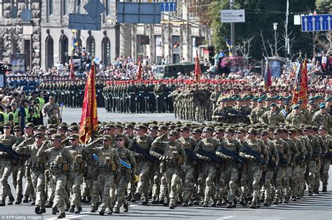Ukraine Hosts Huge Parade To Celebrate 27th Anniversary Of Independence