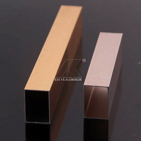 It is harder than aluminum, so it offers a measure of protection. Rose Gold Extruded Alloy Aluminium Tube Profiles High ...