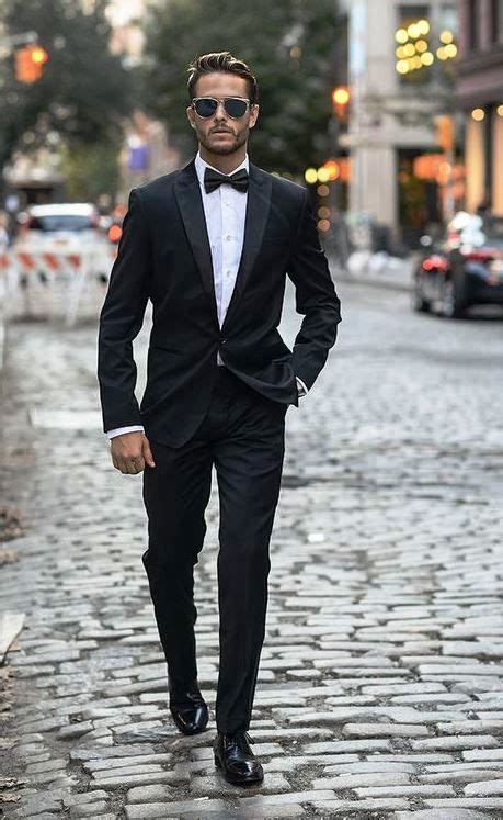 30 Black Suit Fashion Ideas For Men To Try Formal Men Outfit Stylish Business Outfits Tuxedo
