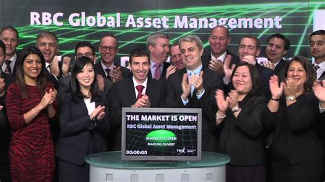 Rbc Global Asset Management Opens Toronto Stock Exchange October