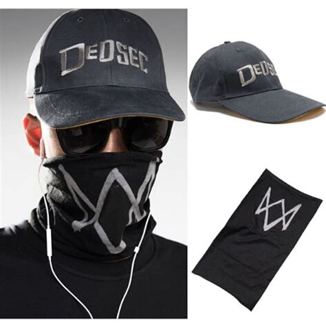 Watch Dogs Aiden Pearce Half Face Mask Windproof Neck Warmer Game