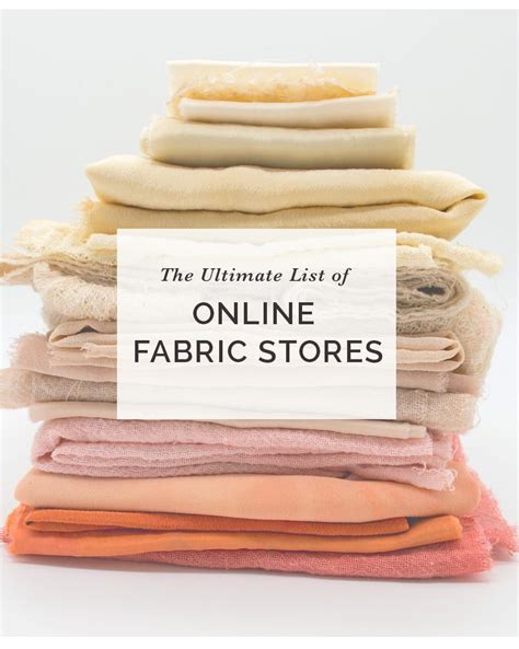 The Ultimate List Of Online Fabric Stores In 2022 Fabric Stores
