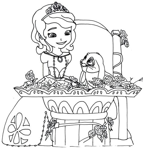 Sofia the First Coloring Pages - Best Coloring Pages For Kids